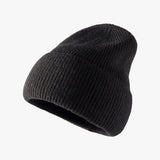 Thermal Solid Knit Hat - Trendsi