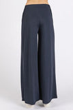 Mittoshop Yoga Air Stretch Elastic Waist Wide Leg Pants - Trendsi