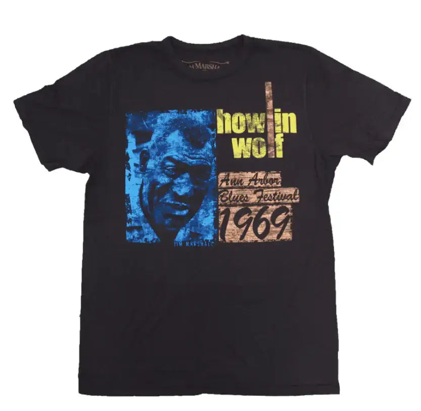 Jim Marshall Howlin Wolf Ann Arbor Shirt - Jim Marshall - Flyclothing LLC