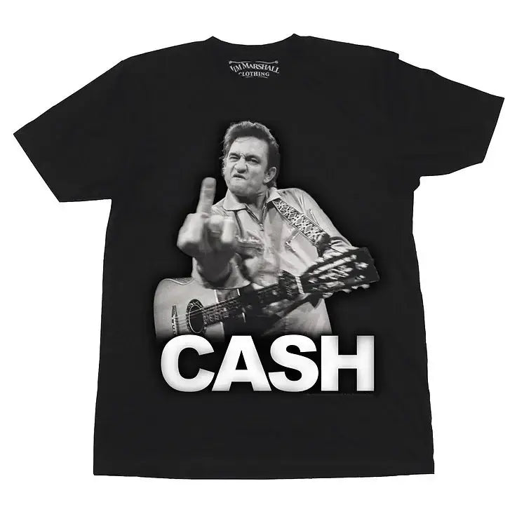 Jim Marshall Johnny Cash The Bird Shirt - Jim Marshall - Flyclothing LLC