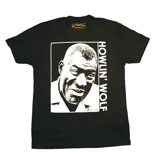 Jim Marshall Howlin Wolf Portrait Shirt - Jim Marshall - Flyclothing LLC