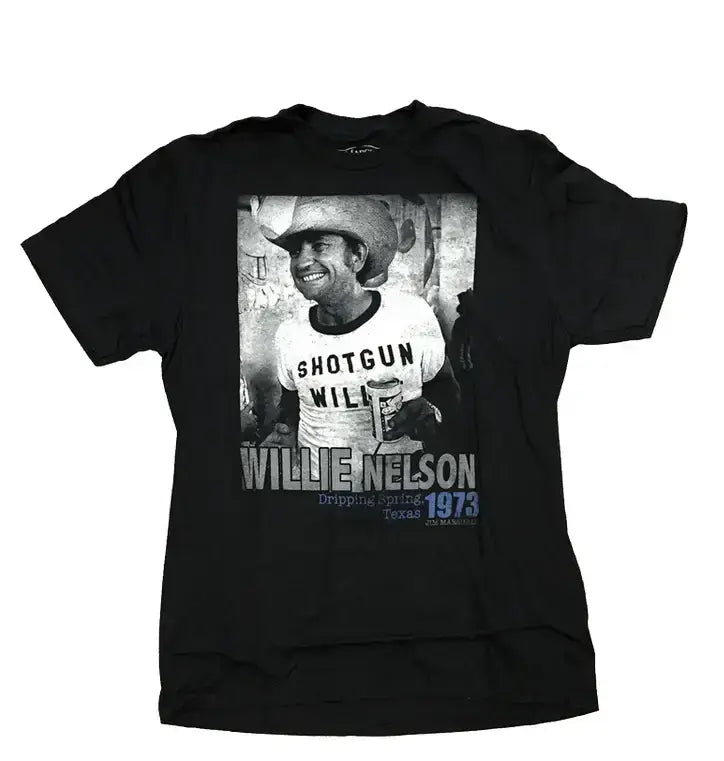 Jim Marshall Willie Nelson Texas 1973 Shirt - Jim Marshall - Flyclothing LLC