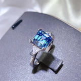 3 Carat Moissanite 925 Sterling Silver Ring - Trendsi - Flyclothing LLC