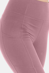 Leggings Depot Wide Waistband High Waist Leggings - Trendsi - Flyclothing LLC