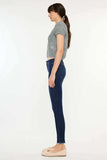 Kancan High-Rise Slim Fit Raw Hem Ankle Jeans - Trendsi - Flyclothing LLC