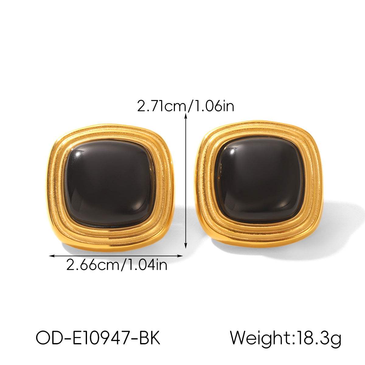 Vintage Personalized Non-fading Titanium Steel Earrings For Women - My Store - Flyclothing LLC