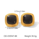 Vintage Personalized Non-fading Titanium Steel Earrings For Women - My Store - Flyclothing LLC