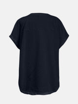 Sequin Round Neck Short Sleeve T-Shirt - Trendsi - Flyclothing LLC