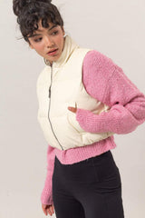 HYFVE Pocketed Solid Vest Coat - Trendsi - Flyclothing LLC