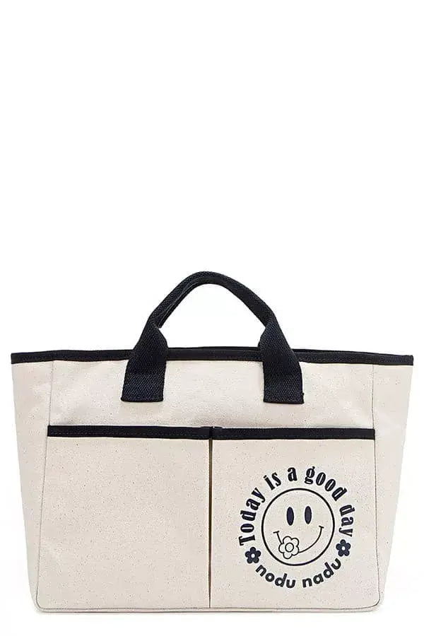 Nicole Lee USA Canvas Tote Bag - Trendsi - Flyclothing LLC
