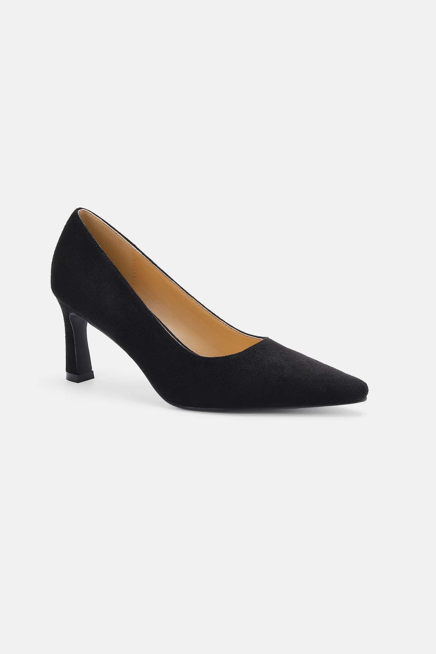 Beast Fashion Faux Suede Point Toe Pumps - Trendsi - Flyclothing LLC