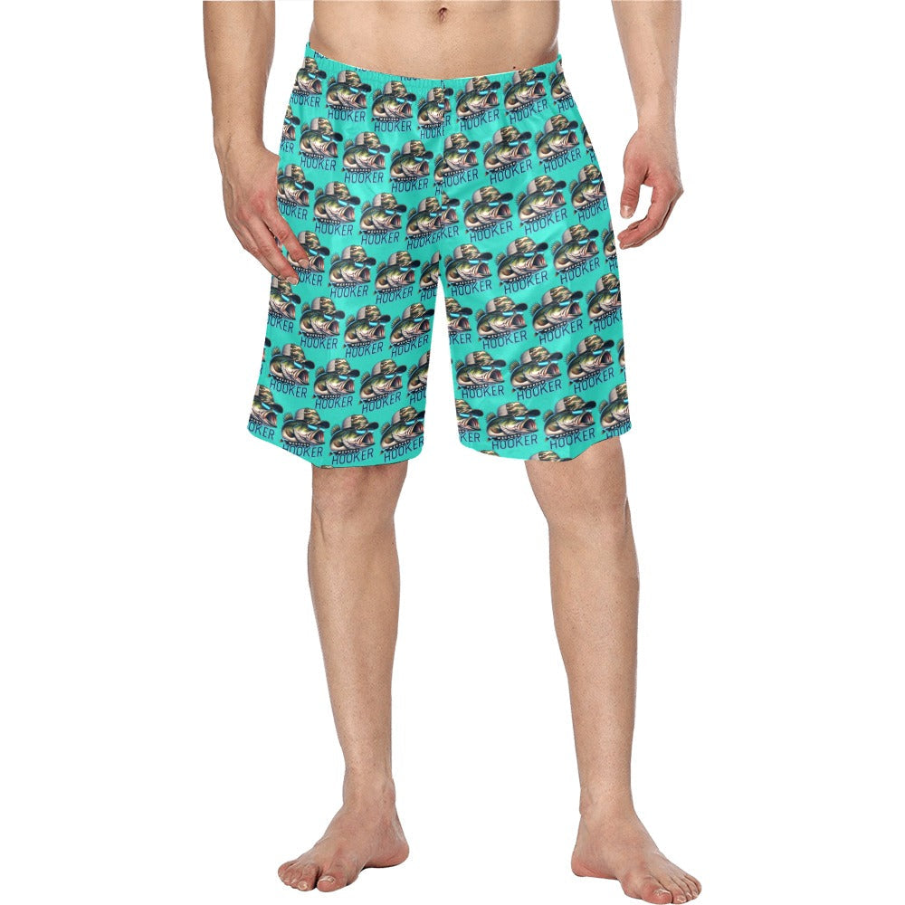 Baha Ranch Weekend Hooker Men's Beach Board Swim Shorts