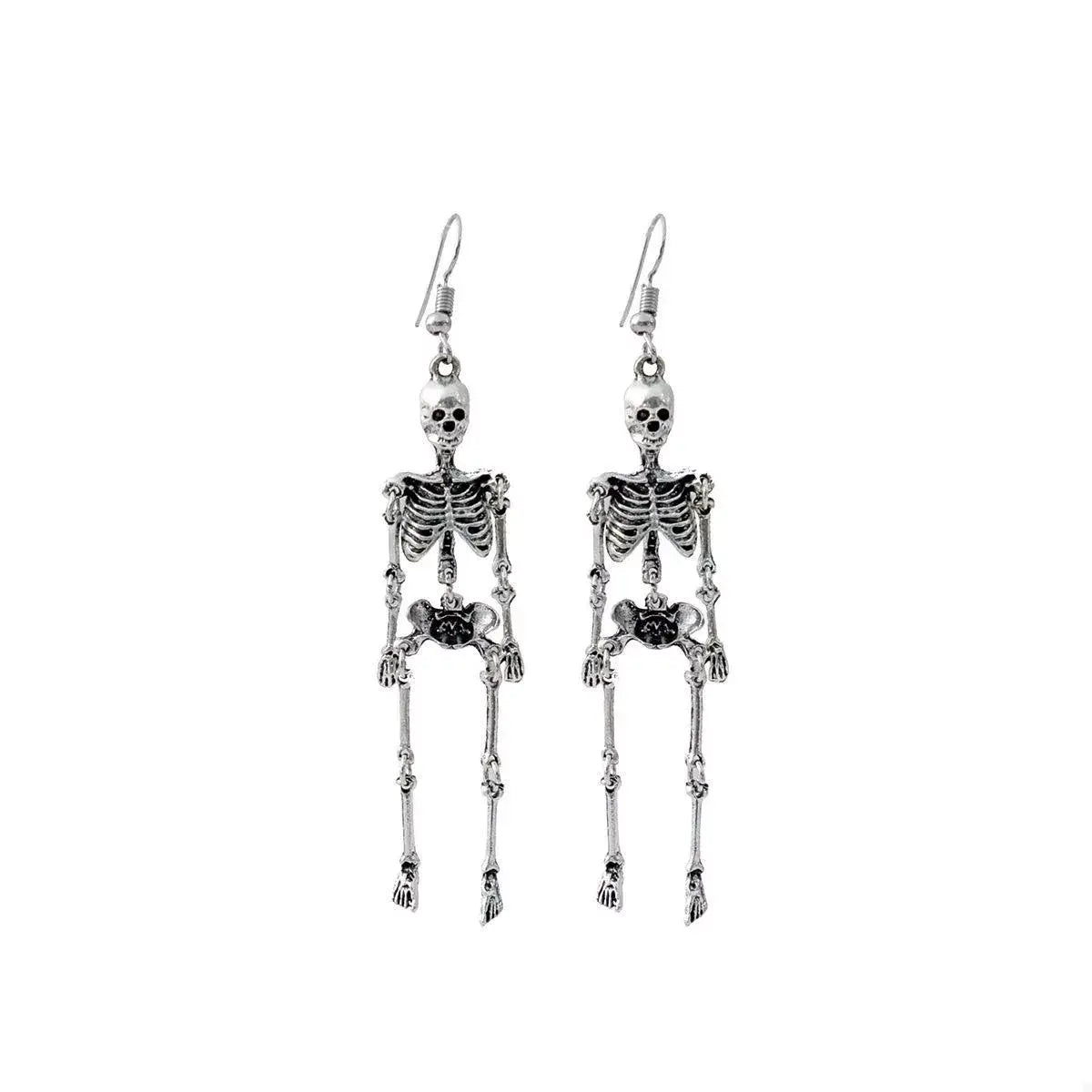 Halloween Skeleton Dangle Earrings - Trendsi - Flyclothing LLC