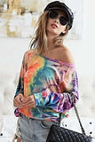 BiBi Tie Dye Soft Knit Jersey Top - Trendsi - Flyclothing LLC