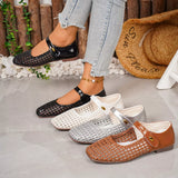 Square Toe Slip-Ons - Trendsi - Flyclothing LLC
