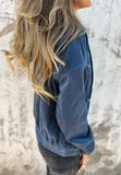 Pocketed Zip Up Long Sleeve Hooded Jacket - Trendsi