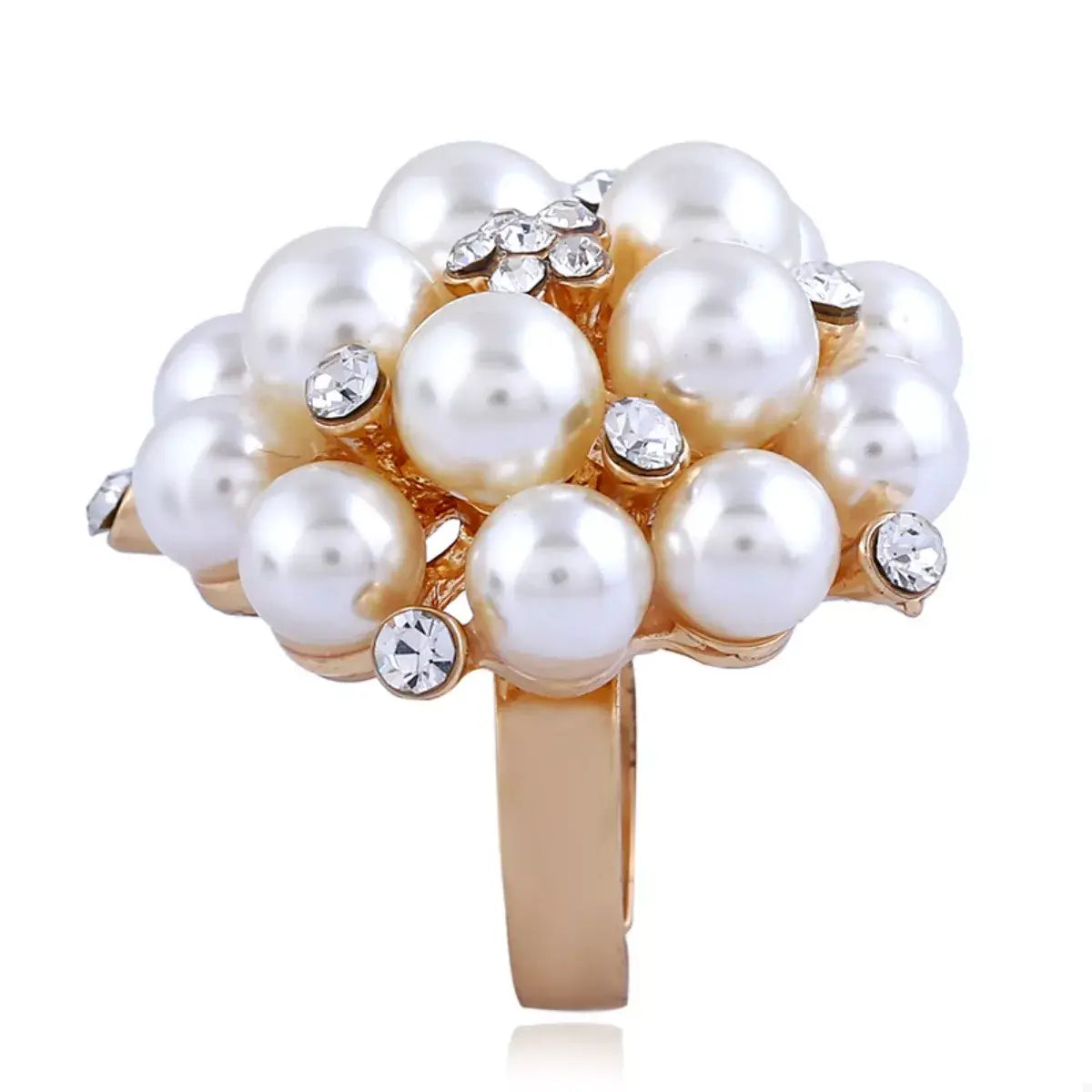 Pearl Cluster Ring - Trendsi - Flyclothing LLC