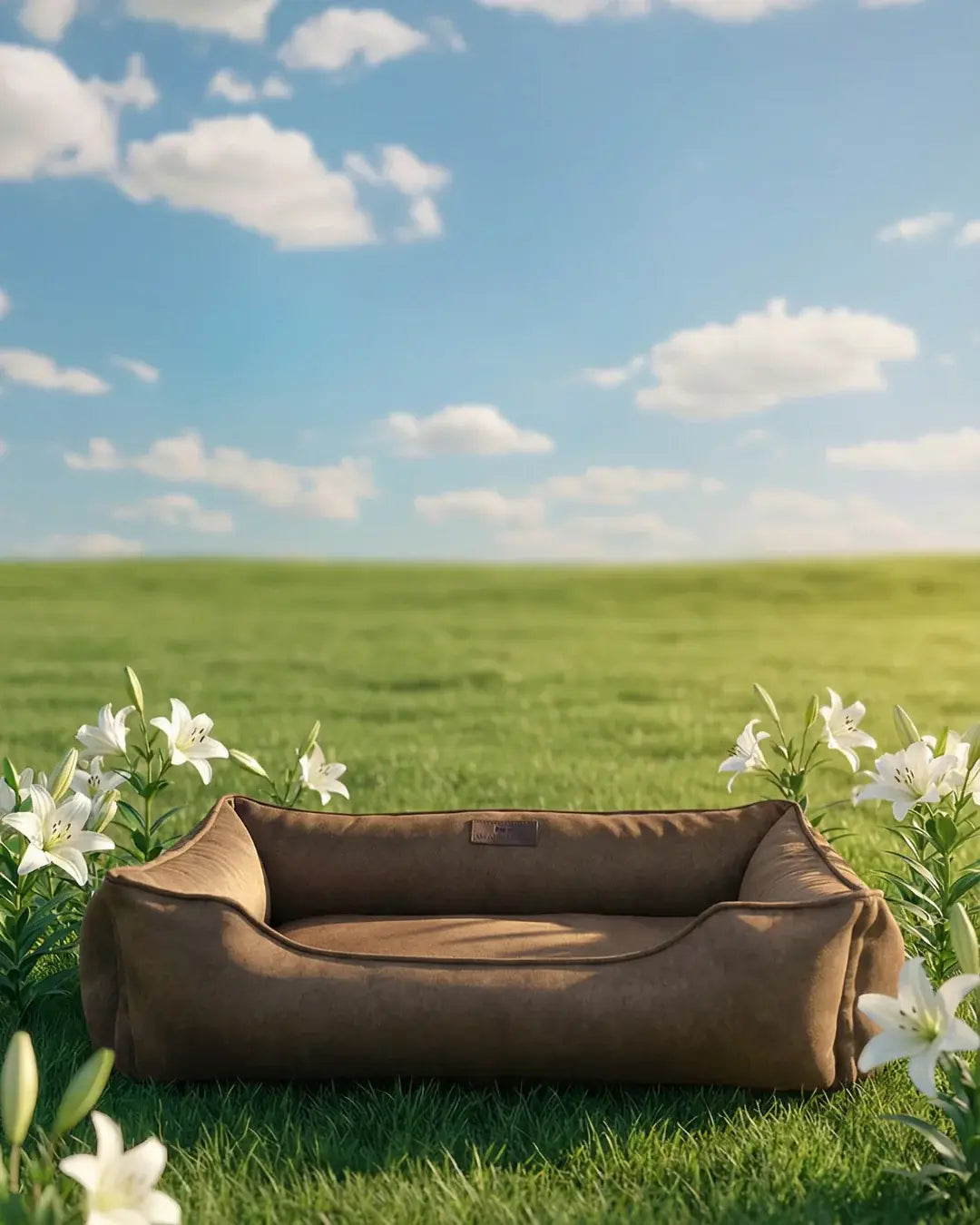 Chester & Lee | Cotton Sleeper Dog Bed Brown - Chester & Lee - Flyclothing LLC