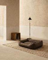 Chester & Lee | Cotton Sleeper Dog Bed Brown