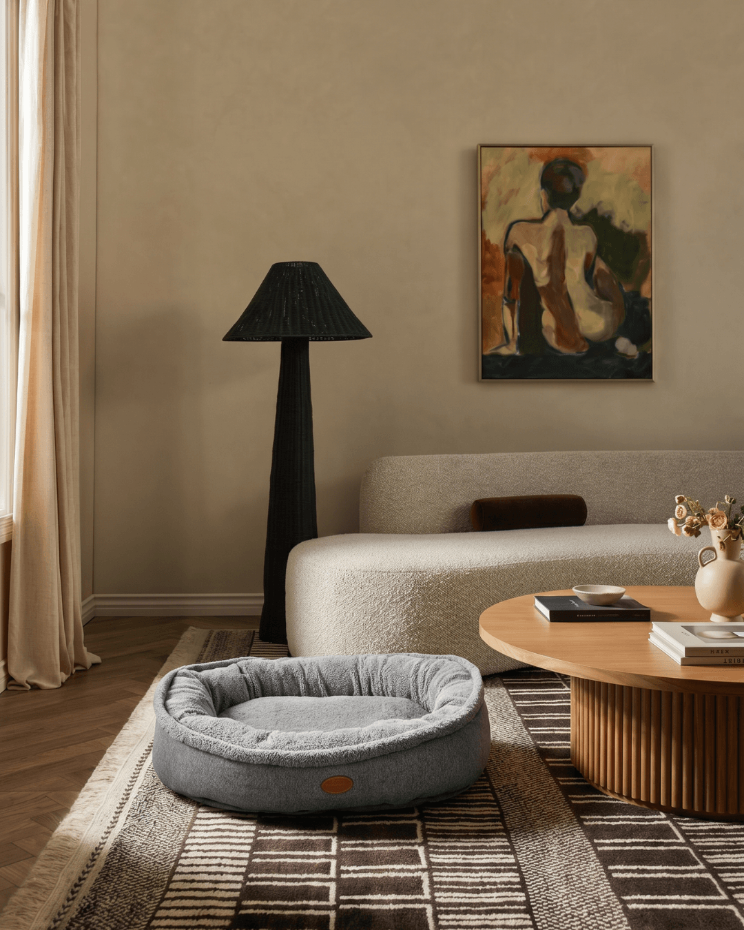 Chester & Lee | Furry Bagel Dog Bed - Chester & Lee - Flyclothing LLC