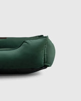 Chester & Lee | Classic Velvet Sleeper Dog Bed Green - Chester & Lee - Flyclothing LLC