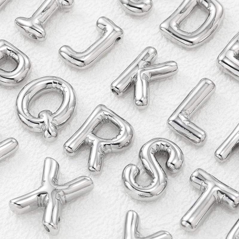 Copper Bubble Letter Pendant Necklace - Trendsi - Flyclothing LLC