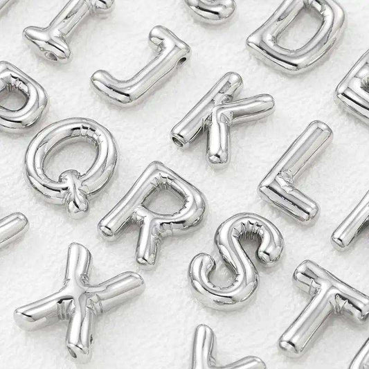 Copper Bubble Letter Pendant Necklace - Trendsi - Flyclothing LLC