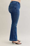 Judy Blue Full Size Mid Rise Bootcut Jeans with Welt Pockets Plus Size - Trendsi - Flyclothing LLC