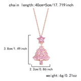 Christmas Tree Pendant Necklace - Trendsi - Flyclothing LLC