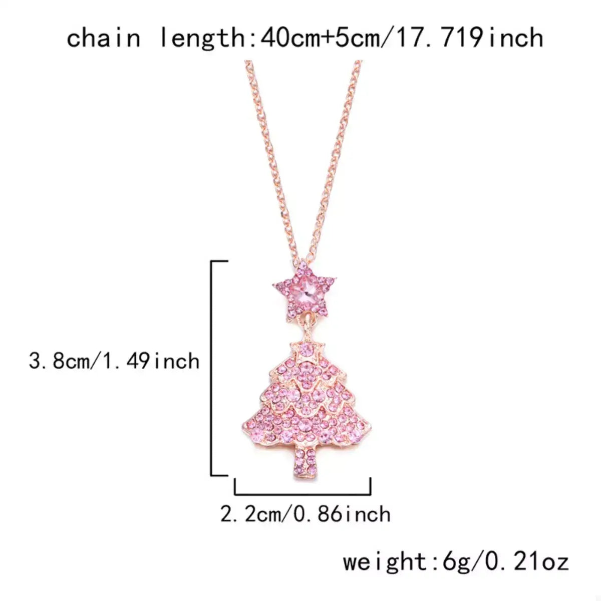 Christmas Tree Pendant Necklace - Trendsi - Flyclothing LLC
