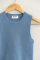 HYFVE Ribbed Knit Cropped Tank - Trendsi - Flyclothing LLC