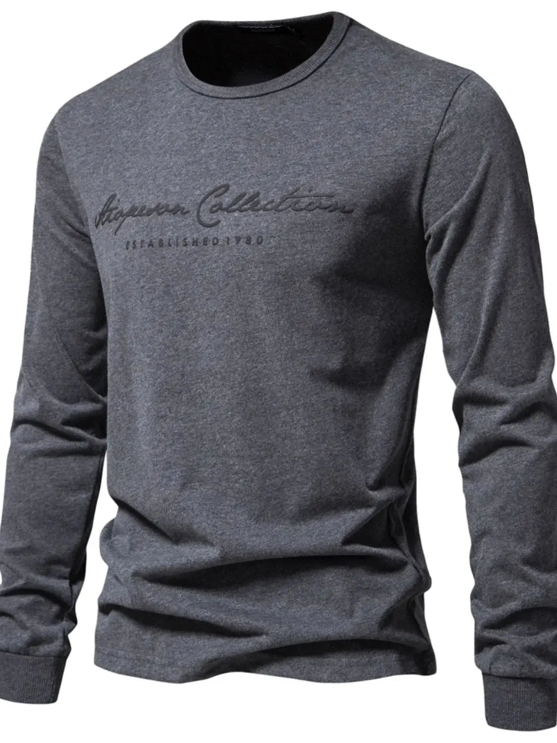 Men's Round Neck Letter Graphic T-Shirt - Trendsi - Flyclothing LLC