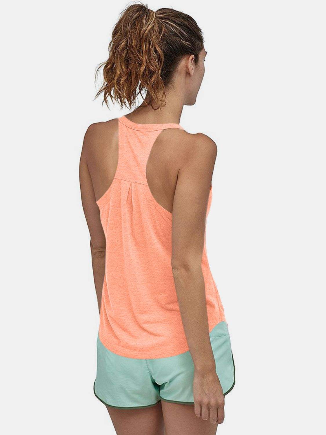 Scoop Neck Active Tank - Trendsi - Flyclothing LLC