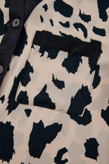 Button Up Long Sleeve Top and Pants Lounge Set - Trendsi - Flyclothing LLC
