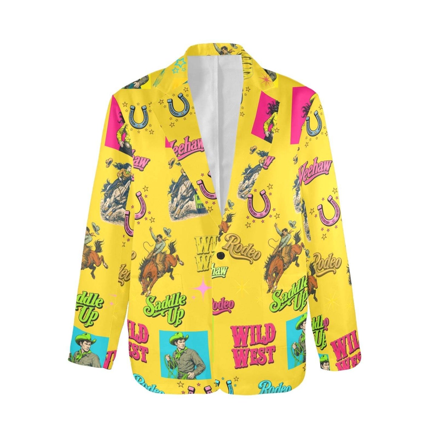 Baha Ranch The Last Roundup Blazer in Mustard - Baha Ranch Western Wear - Flyclothing LLC
