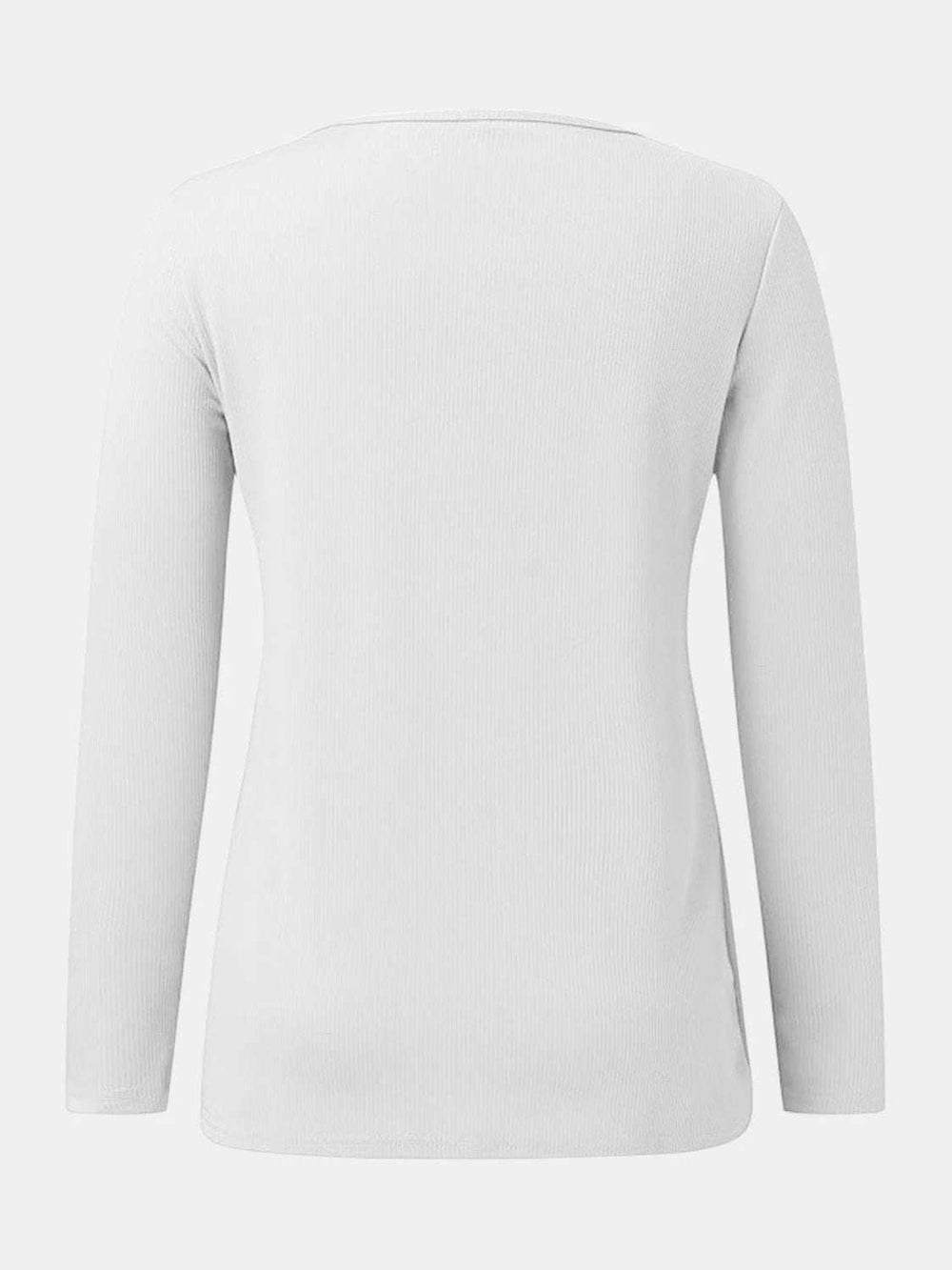 Full Size Scoop Neck Long Sleeve T-Shirt - Trendsi - Flyclothing LLC