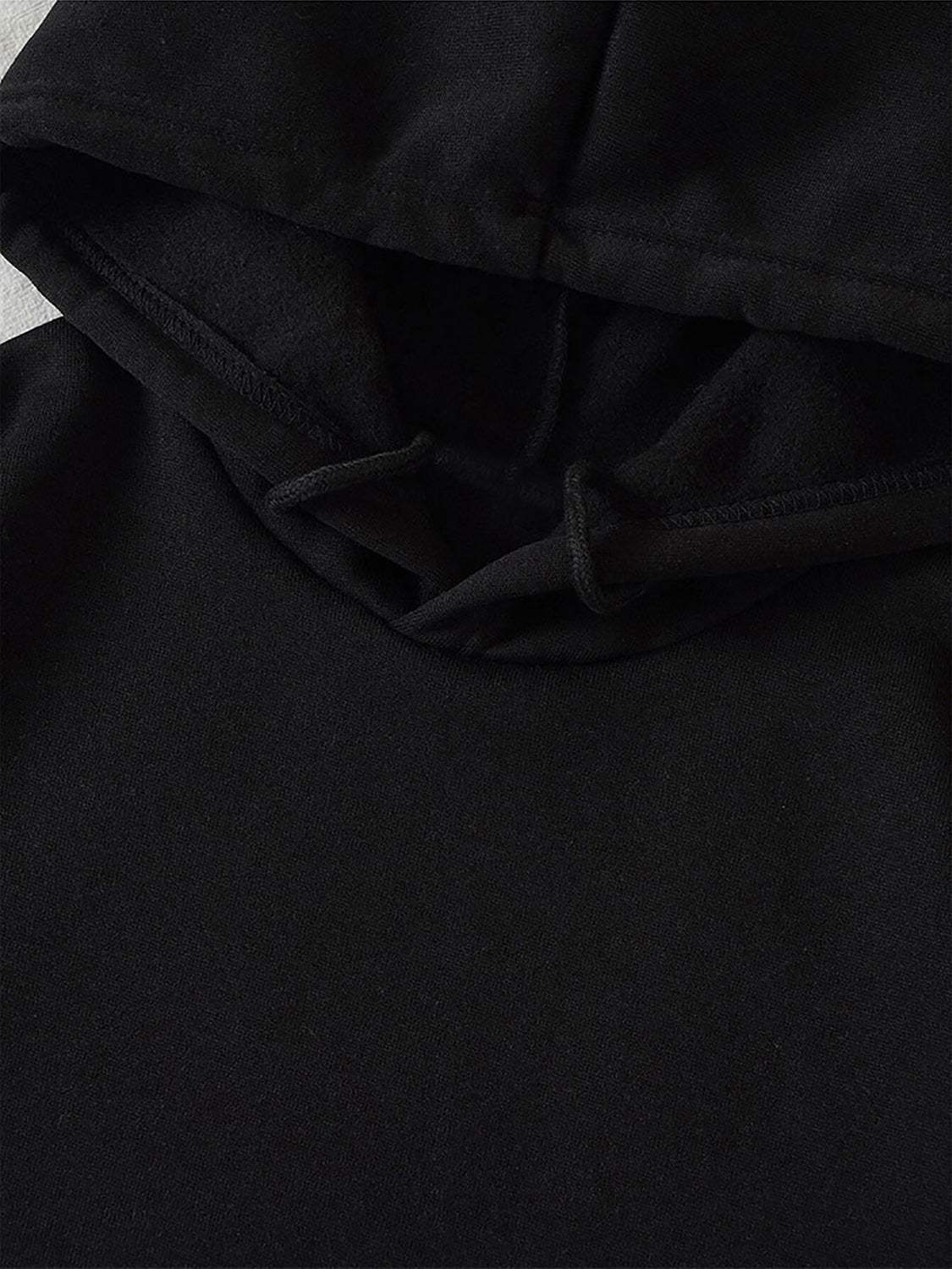 Graphic Drawstring Hoodie with Pocket - Trendsi - Flyclothing LLC