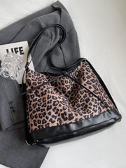 Leopard Dual Purpose Crossbody Bag - Trendsi