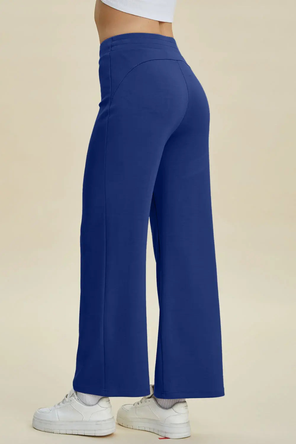 Basic Bae Full Size Air Scuba Drawstring Wide Leg Pants - ShopBasicbae - Flyclothing LLC