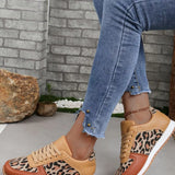 Leopard Print Casual Sneakers - Trendsi - Flyclothing LLC