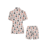Baha Ranch Longhorn Floral Women's Western Pajama Set
