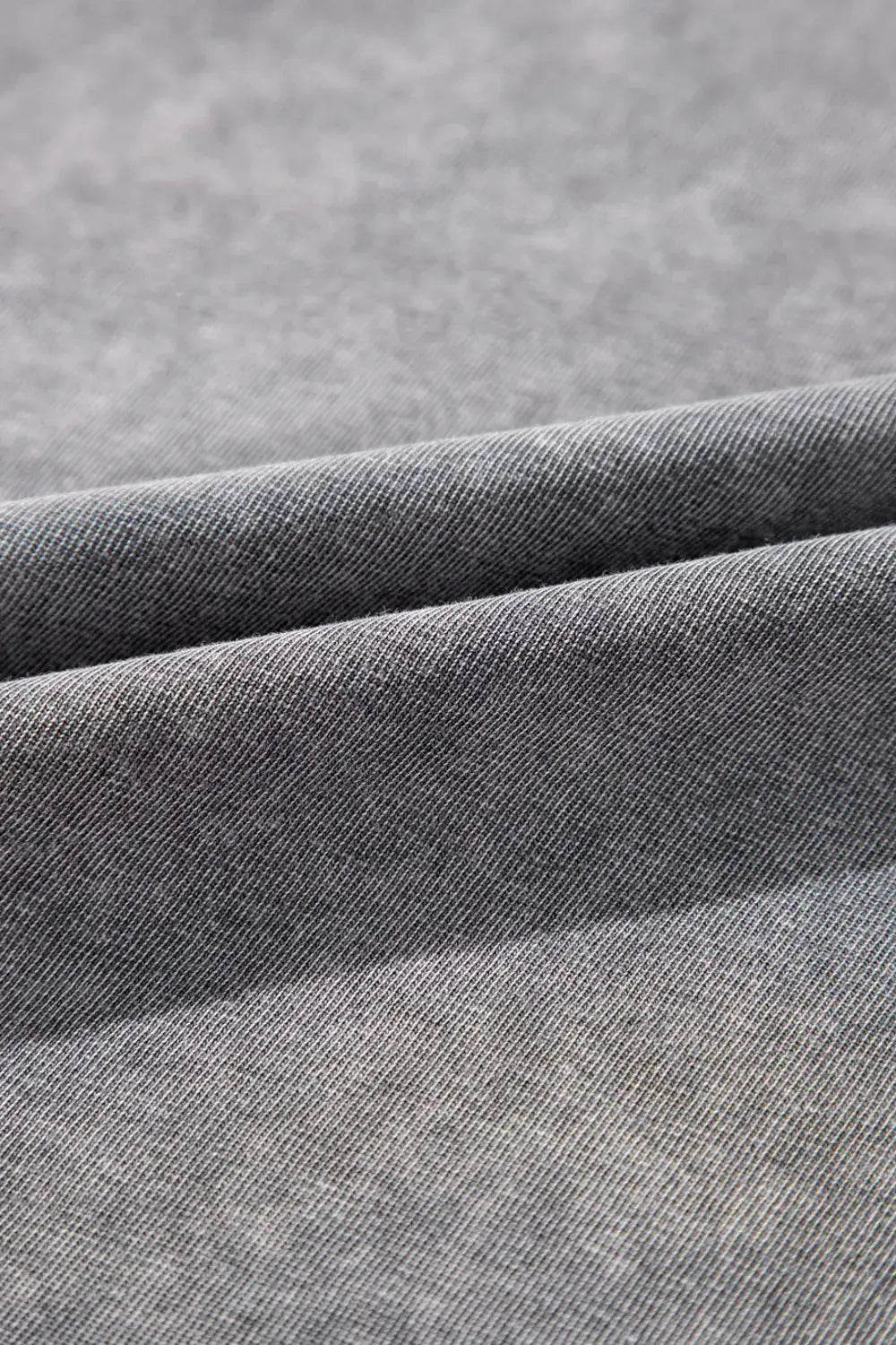 Mineral Wash Half Sleeve Vintage T Shirt - Trendsi - Flyclothing LLC
