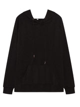 Full Size Drawstring Long Sleeve Hoodie - Trendsi - Flyclothing LLC