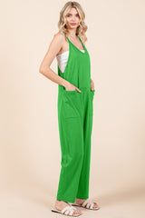 Culture Code Full Size Sleeveless Jumpsuit with Pockets - Trendsi