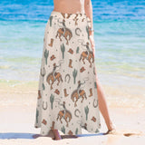 Baha Ranch Rodeo Cowboy Beach Coverup Skirt - Baha Ranch Western Wear - Flyclothing LLC
