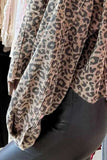 Leopard Button Down Long Sleeve Jacket - Trendsi - Flyclothing LLC