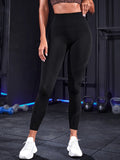 High Waist Active Leggings - Trendsi