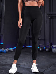 High Waist Active Leggings - Trendsi