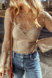 Surplice Cami and Lace Long Sleeve Cover Up Set - Trendsi - Flyclothing LLC
