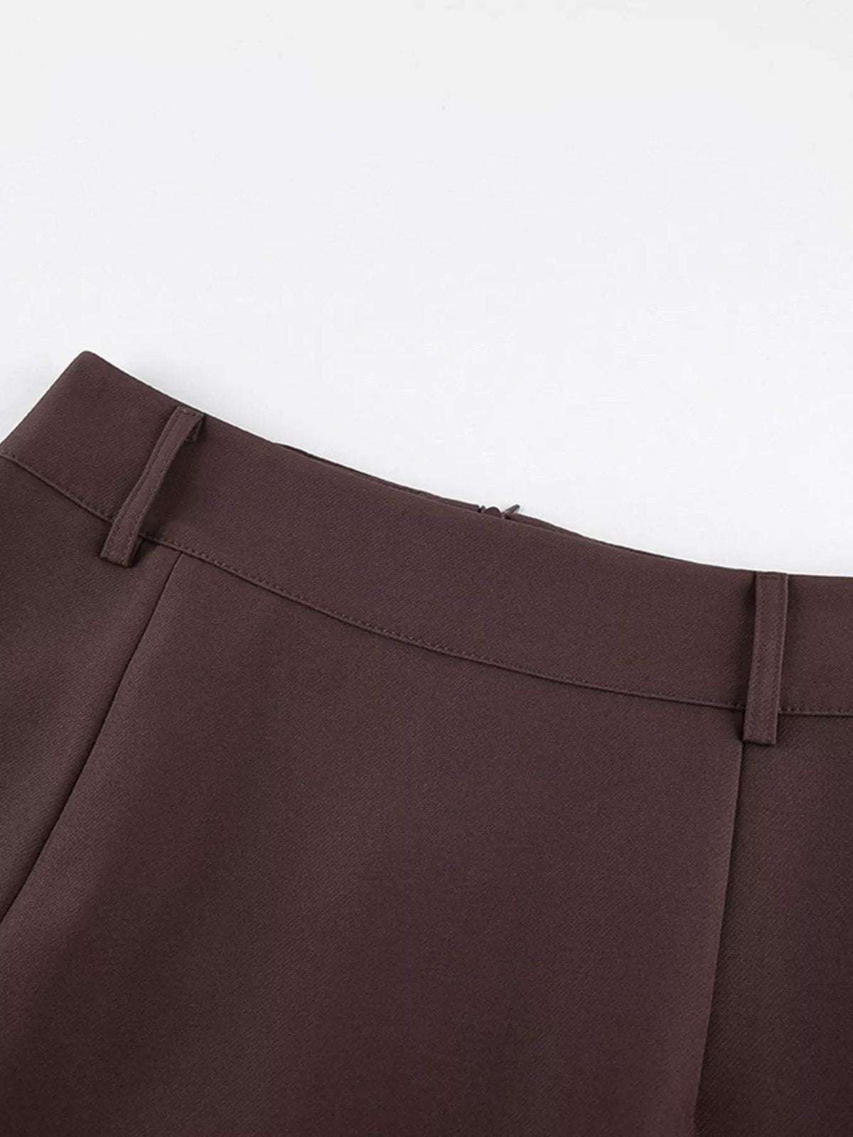 Elegant Lace-Trimmed Slit A-Line Skirt - Trendsi - Flyclothing LLC